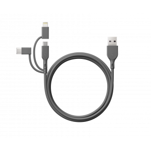 CABLE USB-A 3 EN 1 18W