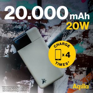 BATTERIE EXTERNE grosse capacité 20.000 mAh